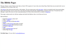 Tablet Screenshot of bibble.org